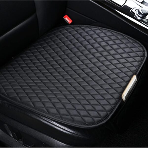 Hook and Loop Full Cover Faux Leather Seat Cover
