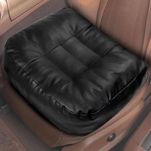 Leather Velvet Lined Back Support Cushion