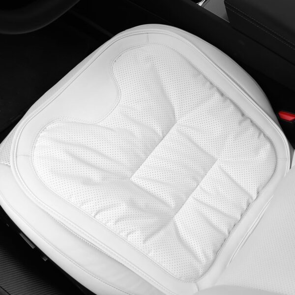 Embroidered Breathable Leather Seat Cover