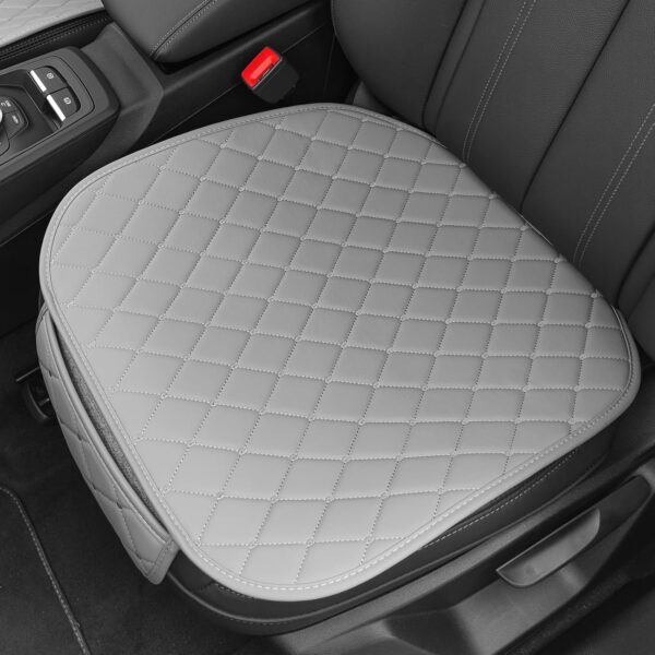 Silicone Base Leather Back Support Cushion