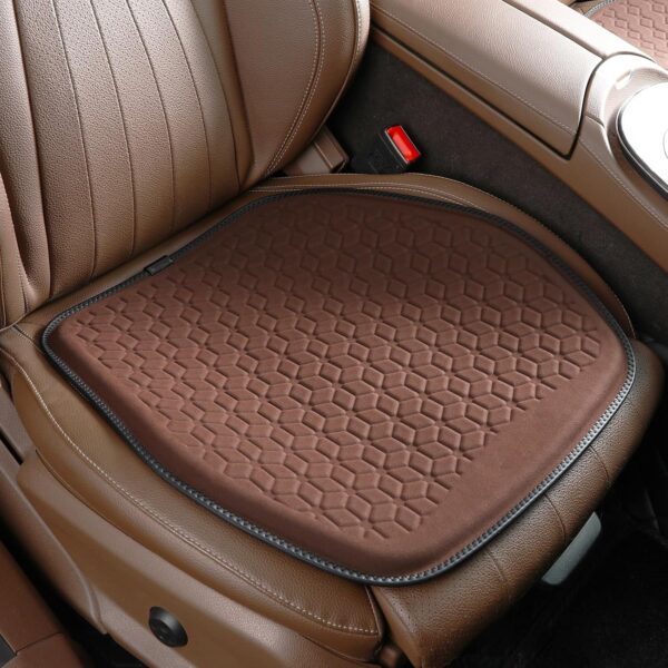 Diamond Pattern Leather Car Seat Cover