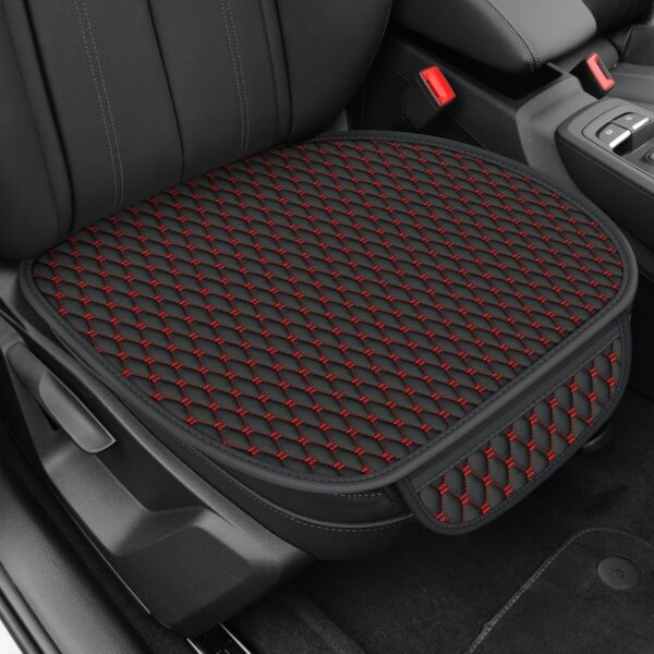 PU Leather Seat Cover with Storage Pocket
